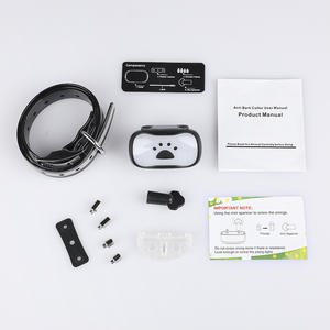 हॉट सेल रिचार्जेबल वाटरप्रूफ एंटी-डॉग छाल कंपन ध्वनि इलेक्ट्रिक-शॉक स्मार्ट प्रशिक्षण उपकरण कुत्ते कॉलर - Product Image 4