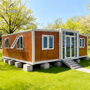 บ้านคอนเทนเนอร์แบบขยายได้สองปีก ขนาด 30 ฟุต ยี่ห้อ Kolida รุ่นขายดี บ้านสำเร็จรูปเคลื่อนย้ายได้คุณภาพสูง - Product Image 3