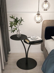 Simple Bedroom <strong>Bedside</strong> <strong>Table</strong> <strong>Shelf</strong> Simple Modern Sofa Side Small <strong>Table</strong> - Product Image 5