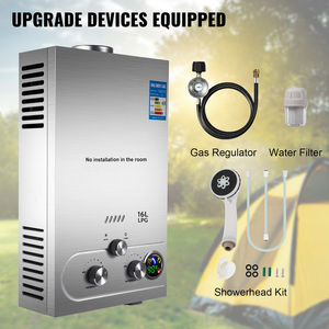 Vevor เครื่องทำน้ำร้อนอัจฉริยะใช้แก๊สไม่มีถัง16L สำหรับใช้ในบ้าน - Product Image 4