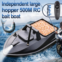 Flytec Nouveau Bateau Appât RC Mini V805, Charge Utile 1,5 kg, Croisière Automatique, Portée 500 m, Bateau Appât RC Intelligent pour Carpes, Haute Vitesse avec Fonctionnalités Complètes