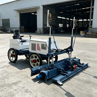 Machine à niveler le béton au laser, robot de nivellement de sol, système intelligent de nivellement de surface en béton robotisé
