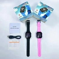 Reloj Inteligente para Niños con Localización LBS Antipérdida, GPS 2G, Pantalla TFT, Aleación OEM, Correa de Gel de Sílice, Monitor de Sueño y Calendario, Reloj Despertador