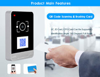 SCANSMART RD009 13.56Mhz Kartu Pintar 4G RJ45 Weigand 26/34 TCP IP UDP HTTP RD009 QR IC NFC CPU Reader Sistem Kontrol Akses
