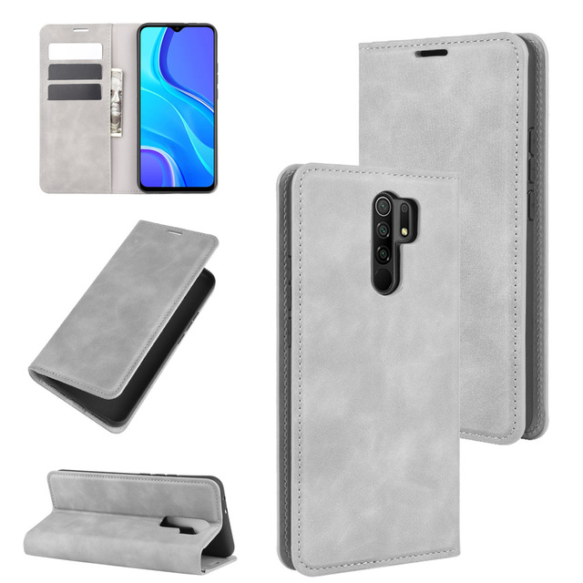 For Xiaomi Redmi Note 9 Phone Case Mobile Cover Magnetic Leather Wallet Case for Xiaomi Redmi Note 9 Pro