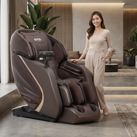 Fauteuil de massage 4D à gravité zéro pour le corps entier avec rail SL, logo personnalisé, OEM ODM, fabriqué en Chine