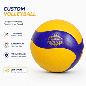 Balón de Voleibol PU Tamaño 5 Personalizado, OEM ODM, Logotipo y Color Personalizados, Balón de Voleibol Duradero para Entrenamiento y Partidos, Venta al Por Mayor de Fábrica - Product Image 4