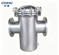 Filtre à panier en acier inoxydable, direct usine, pour filtration industrielle de l'eau