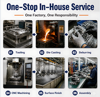 Pièces moulées sur mesure, fabricant OEM, alliage d'aluminium, de zinc et de magnésium, usine de fonderie de précision, certifiée ISO 9001, sur mesure
