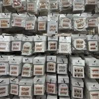 Uñas Postizas Hechas a Mano con Diseño Aleatorio, 10 Piezas/Juego, Envío Rápido, Disponibles en Stock, para Salón de Uñas