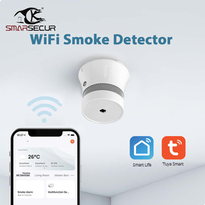 Détecteur de fumée WiFi Tuya TY-SMK-9, alarme incendie, protection incendie, détecteur de fumée combiné, système de sécurité domestique - Product Image 2