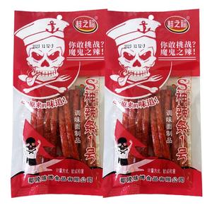Death God Spic Stripy Gluten Snack, Snack Piccante, Latiao Piccante, Strisce Piccanti Salutari, Cibo Cinese, Cibo Salutare - Product Image 2