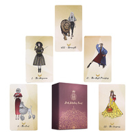 Cartes de tarot en gros, cartes de tarot pas chères, 1 ensemble de grandes cartes de tarot de haute qualité