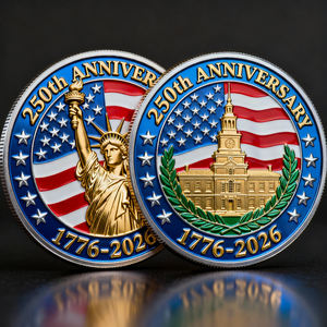 Monedas de Desafío Personalizadas de Aleación de Zinc con Esmalte Suave 2D y 3D, Diseño Profesional de Fábrica para Colección - Product Image 5