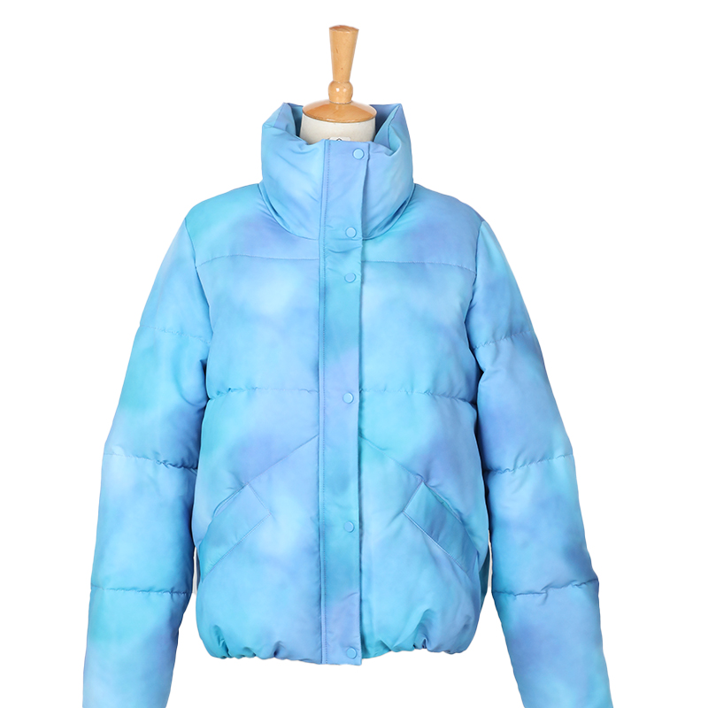 Свободное пальто с воротником-стойкой, Зимняя яркая теплая Модная Верхняя одежда с подкладкой, куртка