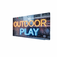 Letrero de Neón LED Personalizado con Nombre o Texto, Certificado SGS CE ROHS, Tablero Acrílico, Decoración de Pared para Bodas, Fiestas y Bares