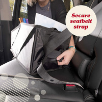 Organisateur de siège de voiture en tissu Oxford transfrontalier, boîte de rangement pour coffre de véhicule, bac de tri pour compartiment arrière, étui de rangement