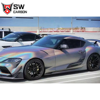 Porte latérale en fibre de carbone véritable pour Toyota Supra GR MK5 A90 A91 2019+ Pièces automobiles Accessoires Kit carrosserie