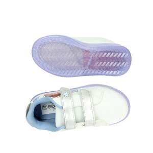 Zapatillas Disney Frozen para Niña, Blancas y Moradas, Talla 30, Cierre de Velcro, Estilo Chunky - Product Image 5