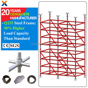 เหล็ก Q235 ชุบสังกะสี สแตนเลส  คานโครงเหล็กแบบ Cuplock ความแข็งแรงสูง สำหรับงานก่อสร้าง ชิ้นส่วนโครงเหล็ก - Product Image 1