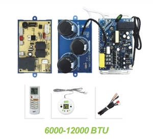 Sistema de Control de <span class=keywords><strong>Aire</strong></span> <span class=keywords><strong>Acondicionado</strong></span> Split DC/AC <span class=keywords><strong>Universal</strong></span> Retekool RETEKOOL de 12000-24000 BTU, Plástico de Alta Calidad para Uso Doméstico - Product Image 4
