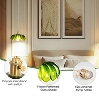 Lampe suspendue moderne en forme de bourgeon de fleur avec cordon, style nordique minimaliste, pour îlot de cuisine, chambre à coucher, salon