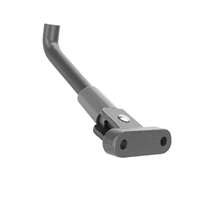 Béquille de scooter ULIP durable et moderne grise, support latéral de 8,5 pouces pour M365/Kukirin G2 Pro DB, support de stationnement électrique - Installation facile