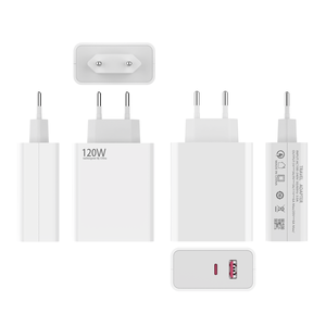 Pour <span class=keywords><strong>chargeur</strong></span> Xiaomi 120W Turbo Fast Charge 120W Prise EU Double USB Type C Adaptateur pour <span class=keywords><strong>Redmi</strong></span> <span class=keywords><strong>Note</strong></span> 16 15 14 13 12 Pro - Product Image 2