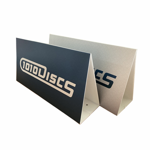 ป้ายโฆษณาคุณภาพสูงสำหรับภายนอกอาคาร รูปทรงสามเหลี่ยม พิมพ์บนแผ่นลูกฟูกคอร์ฟลูตหนา 5 มม. พร้อมโครงตั้งแบบ A-Frame - Product Image 2