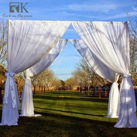 Church Decor Indoor Wedding Decor Curtains Backdrop System Pipe and Drape for Sale