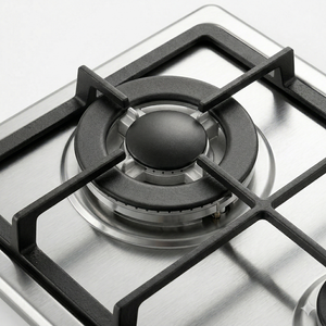 Cuisinière à gaz encastrable 12 pouces, <span class=keywords><strong>2</strong></span> brûleurs, en acier inoxydable, double combustible GPL/gaz naturel, allumage électronique, économe en énergie - Product Image 4
