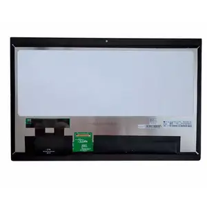 Dell Latitude 7280 için E7280 12.5 "IPS dizüstü bilgisayar dokunmatik LCD LED ekran meclisi ile çerçeve çerçeve NV125FHM N51 1920*1080