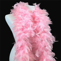 Bufanda de Halloween, Boa Chandelle de plumas de pavo para fiesta, boda, decoración de Navidad, ropa artesanal DIY, disfraz, vestido, accesorios