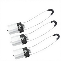 Collier d'ancrage aérien en forme de 8 pour câble à fibres optiques extérieur en fibre argentée, 11-14MM C-001