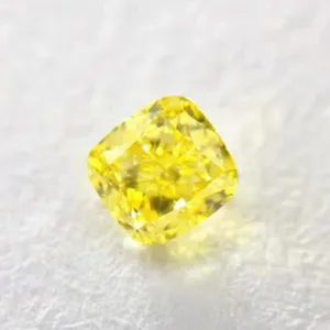 High Quality Diamonds Supplier China Factory 0.288ct FVVDY VS Fancy Color Natural Yellow Loose Diamond