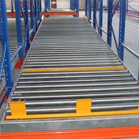 Vente en gros de marque Jinhui Rack de stockage Fifo galvanisé Entrepôt à usage intensif Rayonnage à palettes Racks à flux de palettes en Chine