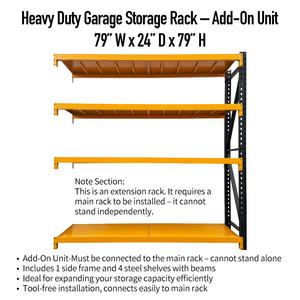 4 टियर रैकिंग बोलेस स्टोरेज स्टैकिंग रैक अलमारियों रैक शेल्फ अनुकूलित भारी शुल्क अलमारियों गेराज भंडारण रैक - Product Image 2