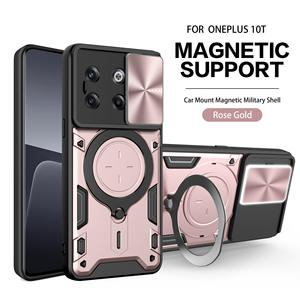 Étui de téléphone portable en TPU et PC avec design animal, aspiration magnétique, anti-chute, support d'anneau de doigt, applicable à l'international, pour <span class=keywords><strong>One</strong></span> <span class=keywords><strong>Plus</strong></span> <span class=keywords><strong>10T</strong></span> - Product Image 4
