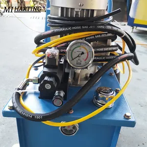 Máquina remachadora hidráulica eléctrica, conducto Rectangular, remachador de tuberías Hvac, prensa de aire, remachado Orbital de ventilación