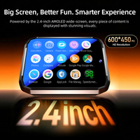Jam Tangan Pintar Android 4G T9 dengan Penyimpanan 32GB, RAM 3GB, Nano SIM, Kamera Ganda, dan Layar AMOLED