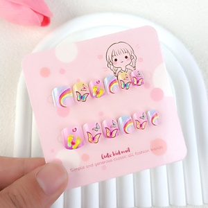 12 pezzi cartoni animati <span class=keywords><strong>bambini</strong></span> Nail Art grazioso fiore nuvola motivo cuore strass su <span class=keywords><strong>unghie</strong></span> autoadesive <span class=keywords><strong>unghie</strong></span> <span class=keywords><strong>per</strong></span> <span class=keywords><strong>bambini</strong></span> - Product Image 4