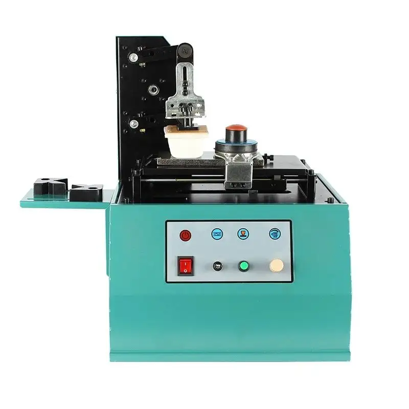 Muster Datumdrucker Kunststoff Glas Ölbecher Pad Link-Drucker Codierung Konkave Konvex-Druckmaschine
