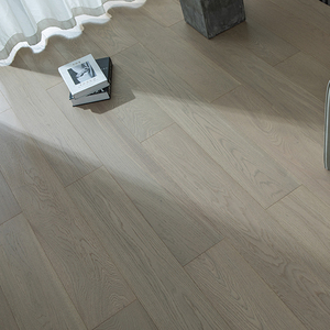 Plancher en bois d'ingénierie multicouche REACH anti-rayures et anti-mites, grade AB, 14 mm, en frêne, à joint mâle et femelle, large, idéal pour les projets immobiliers - Product Image 2