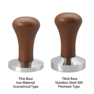 Prensa de Café Económica con Base de Hierro y Mango de Madera, Herramienta Portátil para Baristas, Accesorios para Preparación de Café en Cafeterías - Product Image 2