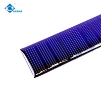 Adhésif époxy pour panneau solaire ZW-10025-5.5V, mini panneau solaire pour chargeur de téléphone 0.34W, panneau solaire époxy résistant aux intempéries 5.5V