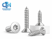304 Stainless Steel Passivated Coarse Thread Metric Torx Countersunk Head Self-Tapping Screws Class 4.8 & 6.8 Hebei