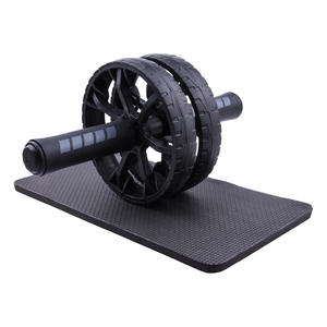 Acero EVA profesional para ruedas de rodillos Ab almohadilla de rodillas doble silenciosa para el hogar Fitness hombres mujeres <span class=keywords><strong>principiantes</strong></span> ejercicio - Product Image 5