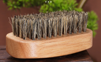 Chine Antique professionnel fait à la main en bois de hêtre poils de sanglier hommes barbe rasage brosse de toilettage