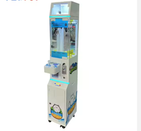 Machine de jeu à griffes miniature à pièces, machine à griffes Candy World, machine à poupées avec accepteur de billets de banque à vendre