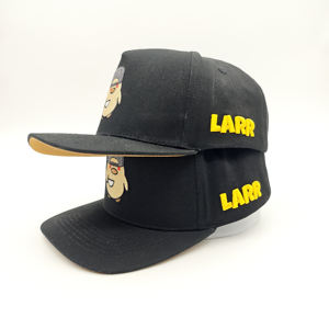 Casquettes de sport personnalisées à 5 panneaux, couleur unie, logo brodé personnalisé, casquette de baseball brodée unisexe, tissu Dobby Oxford - Product Image 3